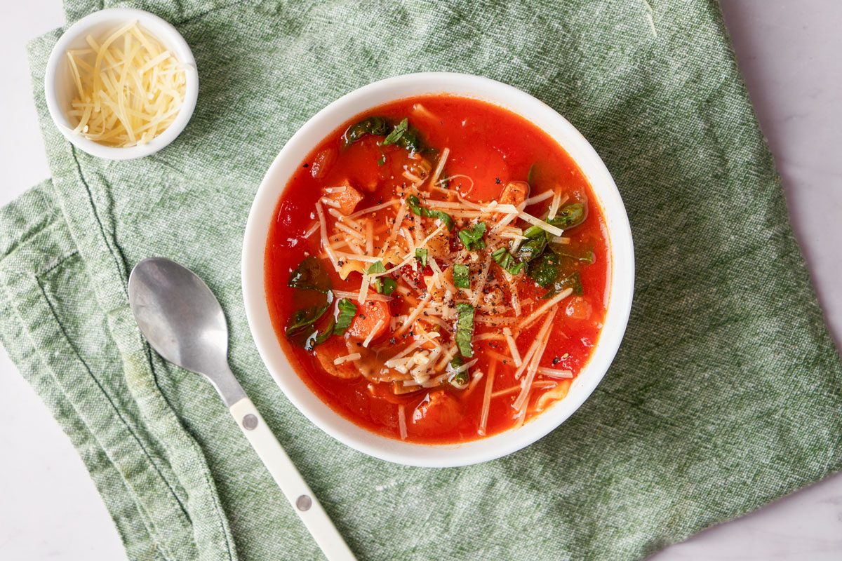 Slow Cooker Lasagna Soup