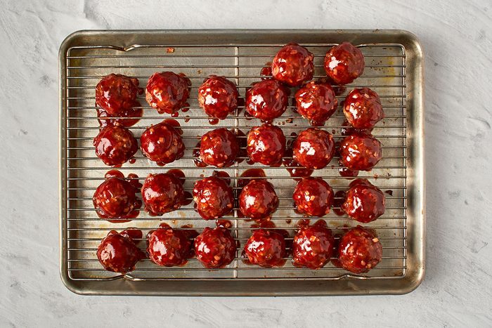 Combine meatballs and sauce