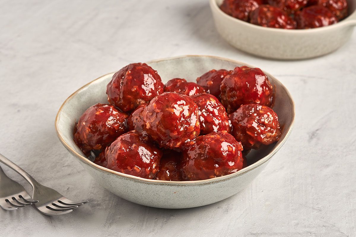 Barbecue meatballs recipe by Taste of Home