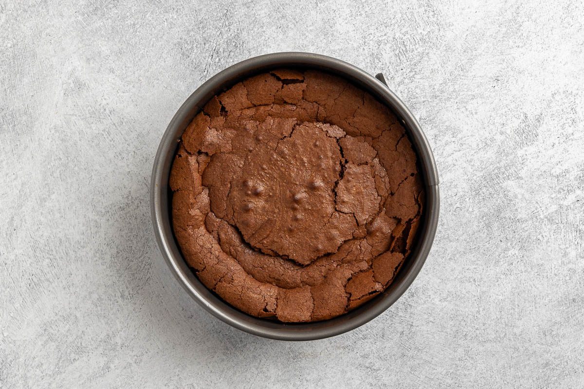 Taste of Home Chocolate Olive Oil Cake recipe photo of the baked cake.