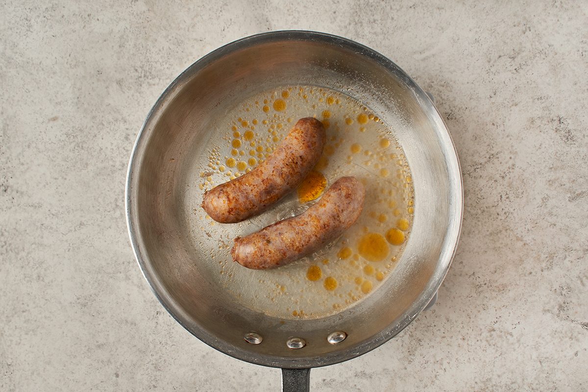 Cook sausages