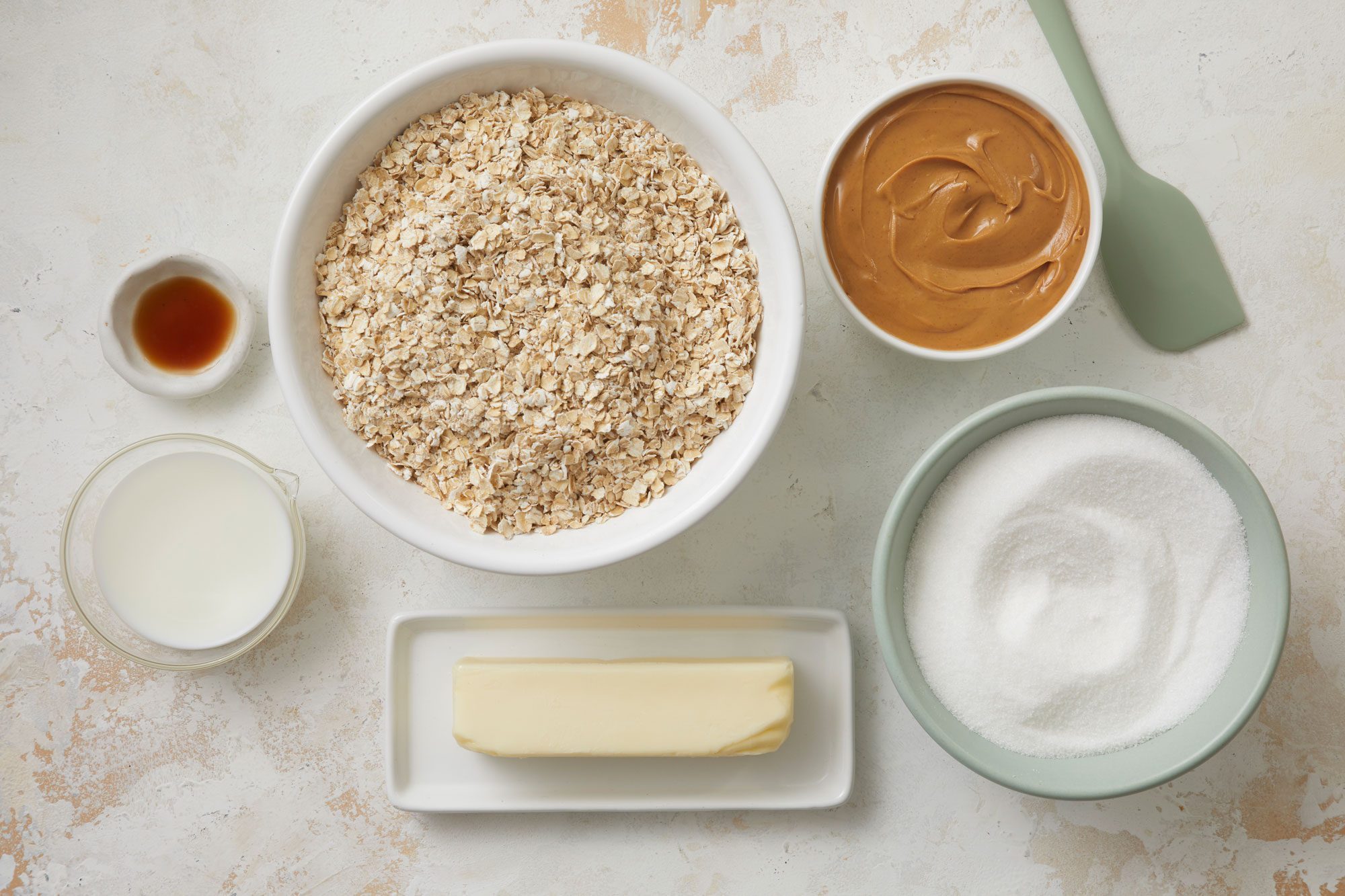 No Bake Peanut Butter Cookies Ingredients