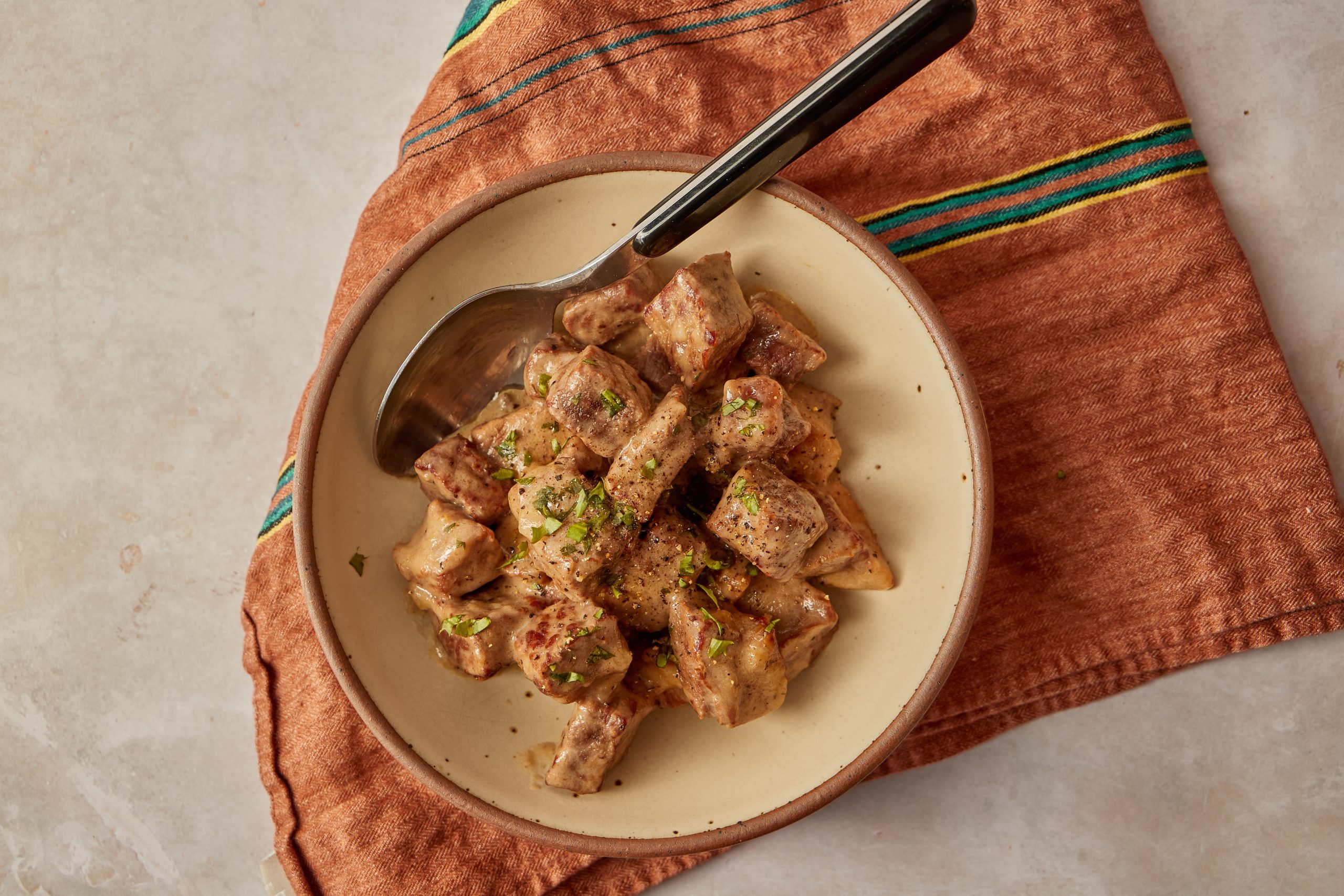 This slow-cooker round steak is a low-effort, high reward dinner for families on colder nights!