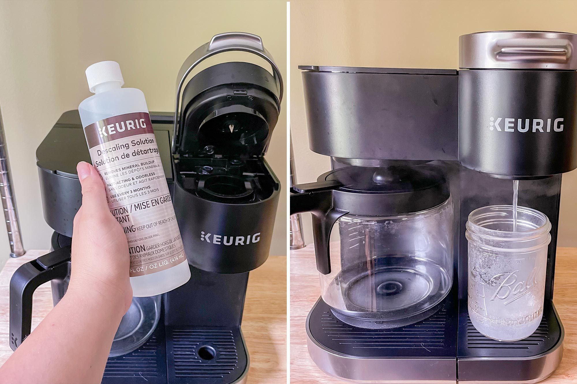How to Clean a Keurig with Keurig Cleaning Solution