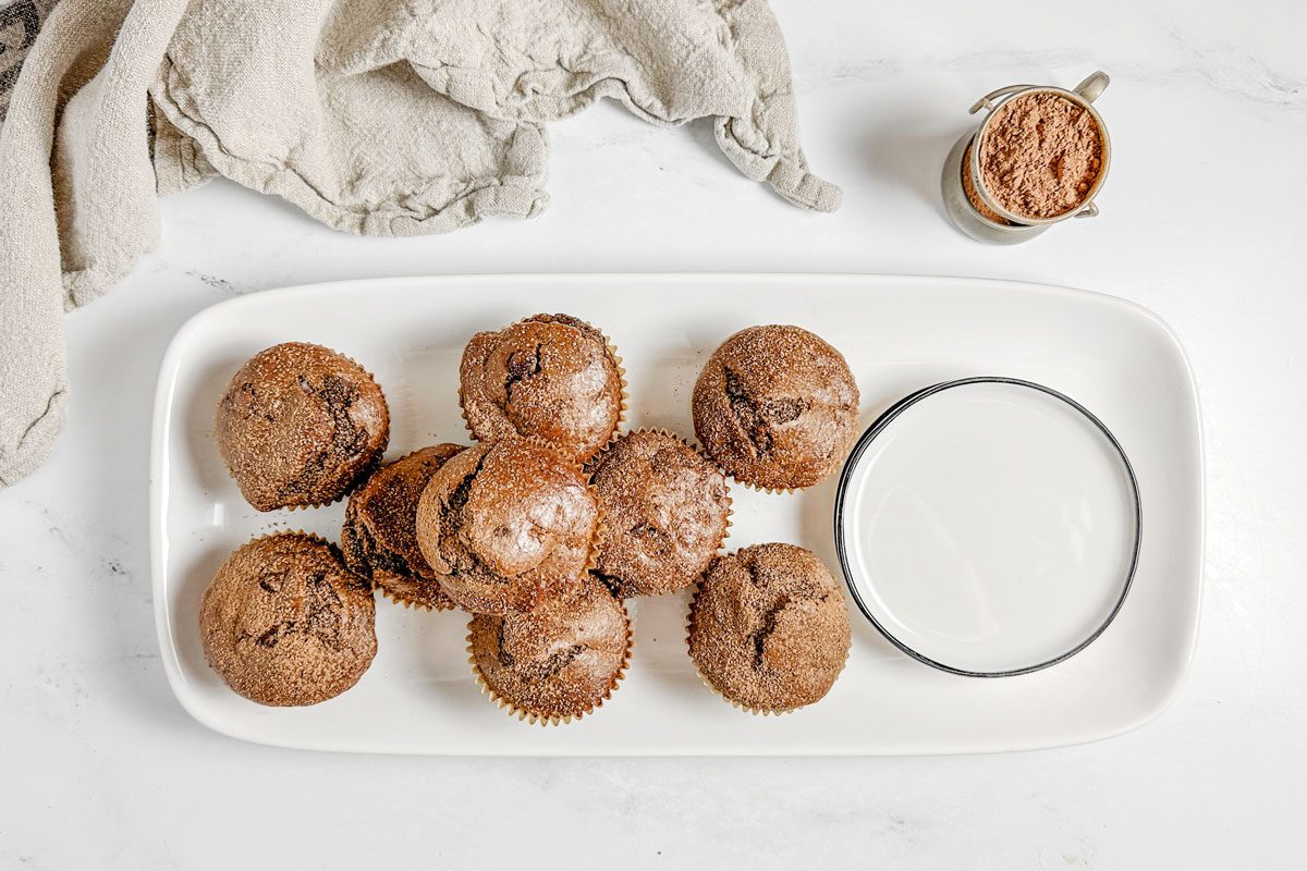 Chocolate Banana Muffins 
