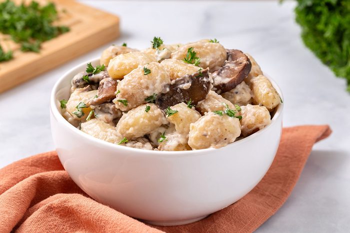 Gnocchi Alfredo Recipe Hero For Taste Of Home