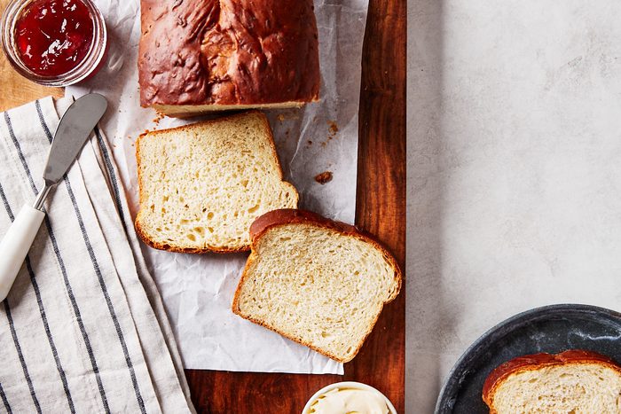 Honey Oat Bread Hero- sliced bread