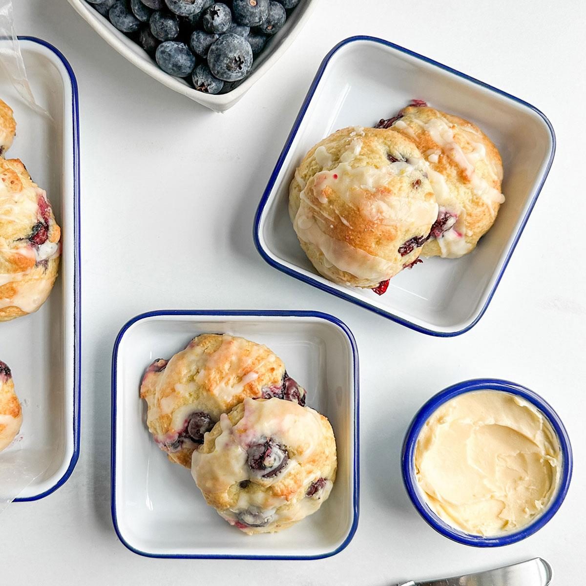 Blueberry Biscuits