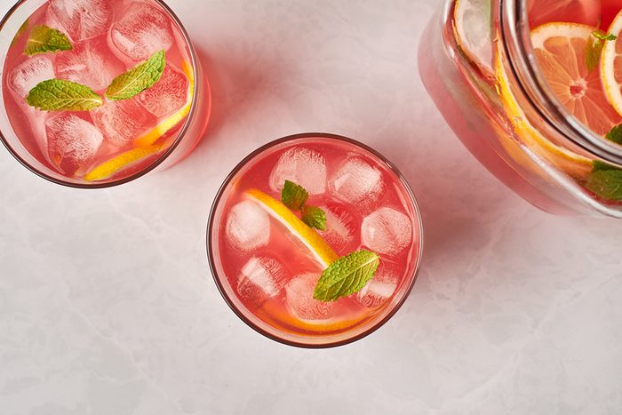 Put a fruity twist on lemonade with this peach lemonade recipe by Taste of Home.