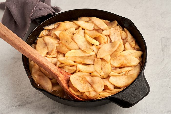 Sweet cinnamon sauteed apples by Taste of Home
