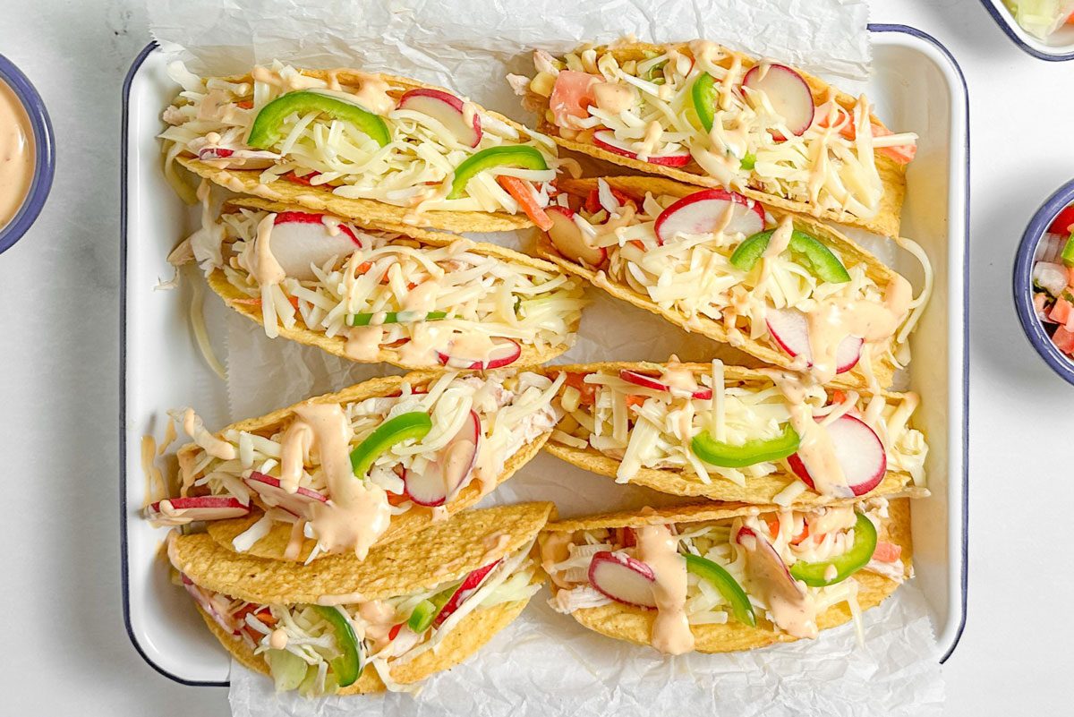 Taste of Home Shredded Chicken Tacos