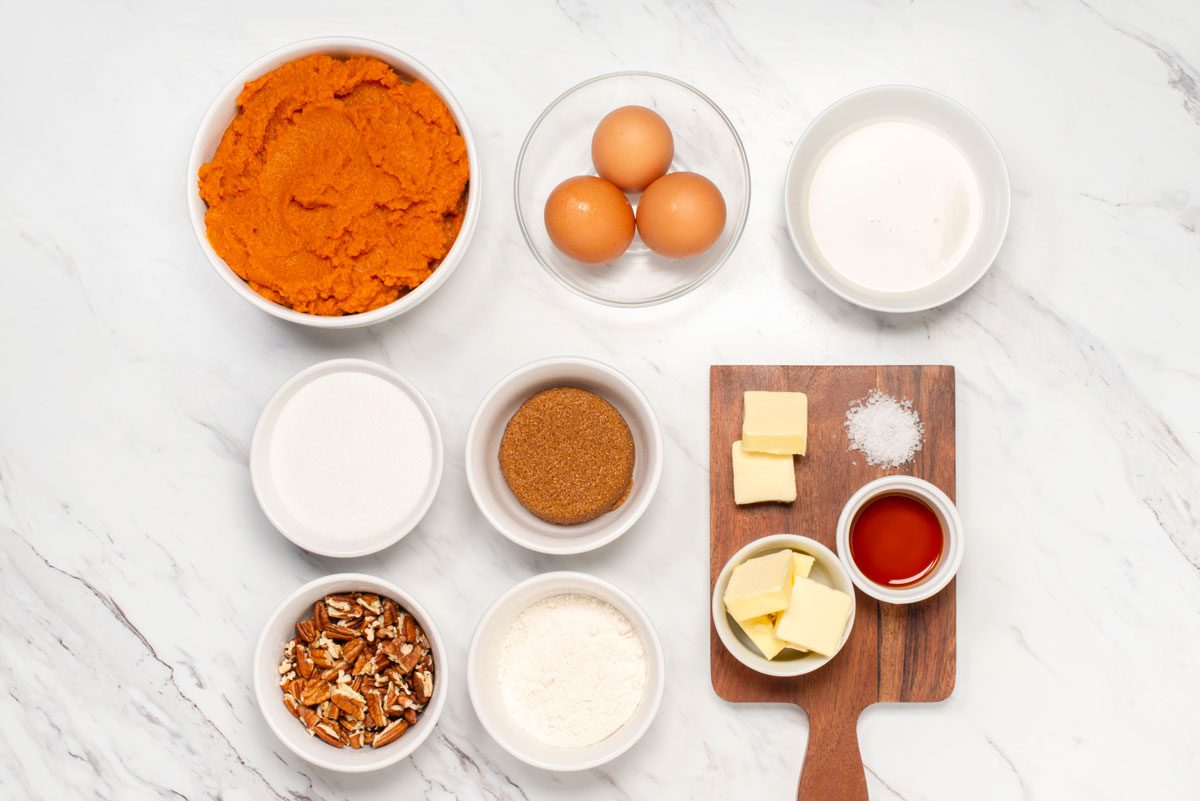 Sweet Potato Casserole with Pecans