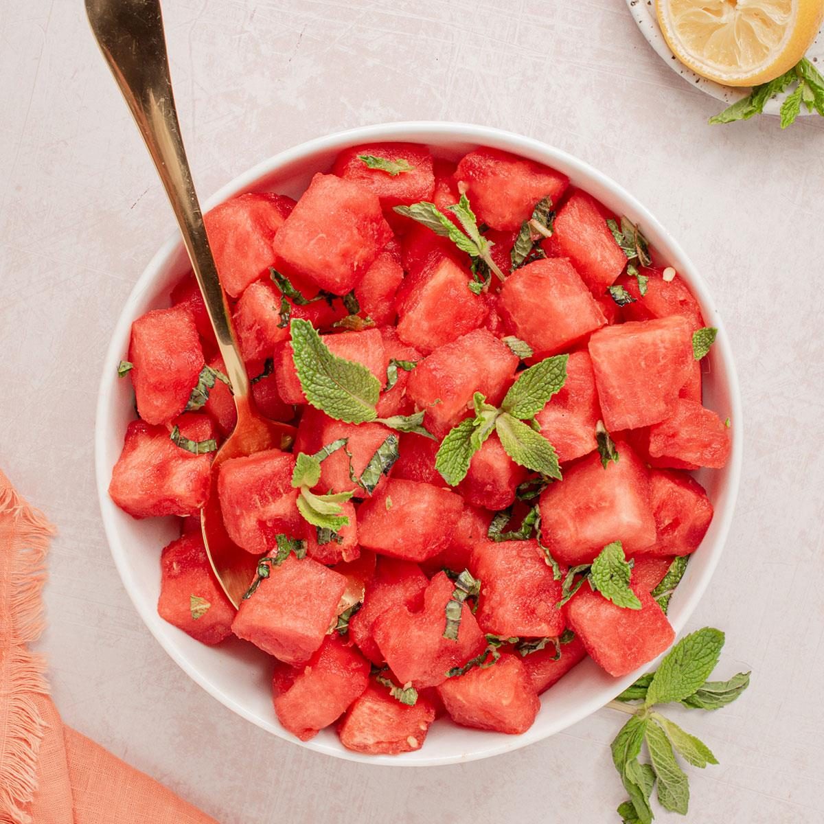 Watermelon Mint Salad