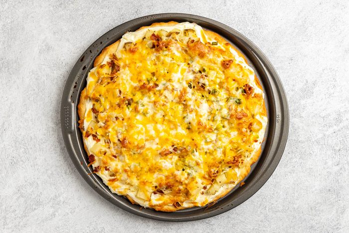 Taste Of Home Baked Potato Pizza Photo Of The Baked Pizza.