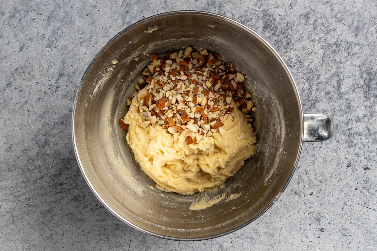 Making The Batter for biscotti