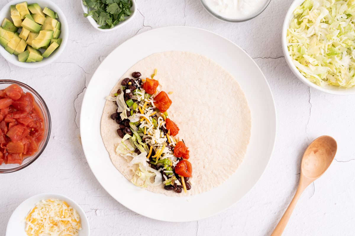 Taste Of Home Black Bean Burrito