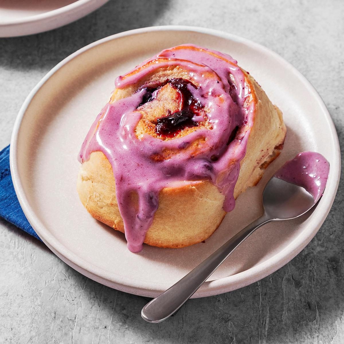 Blueberry Cinnamon Rolls