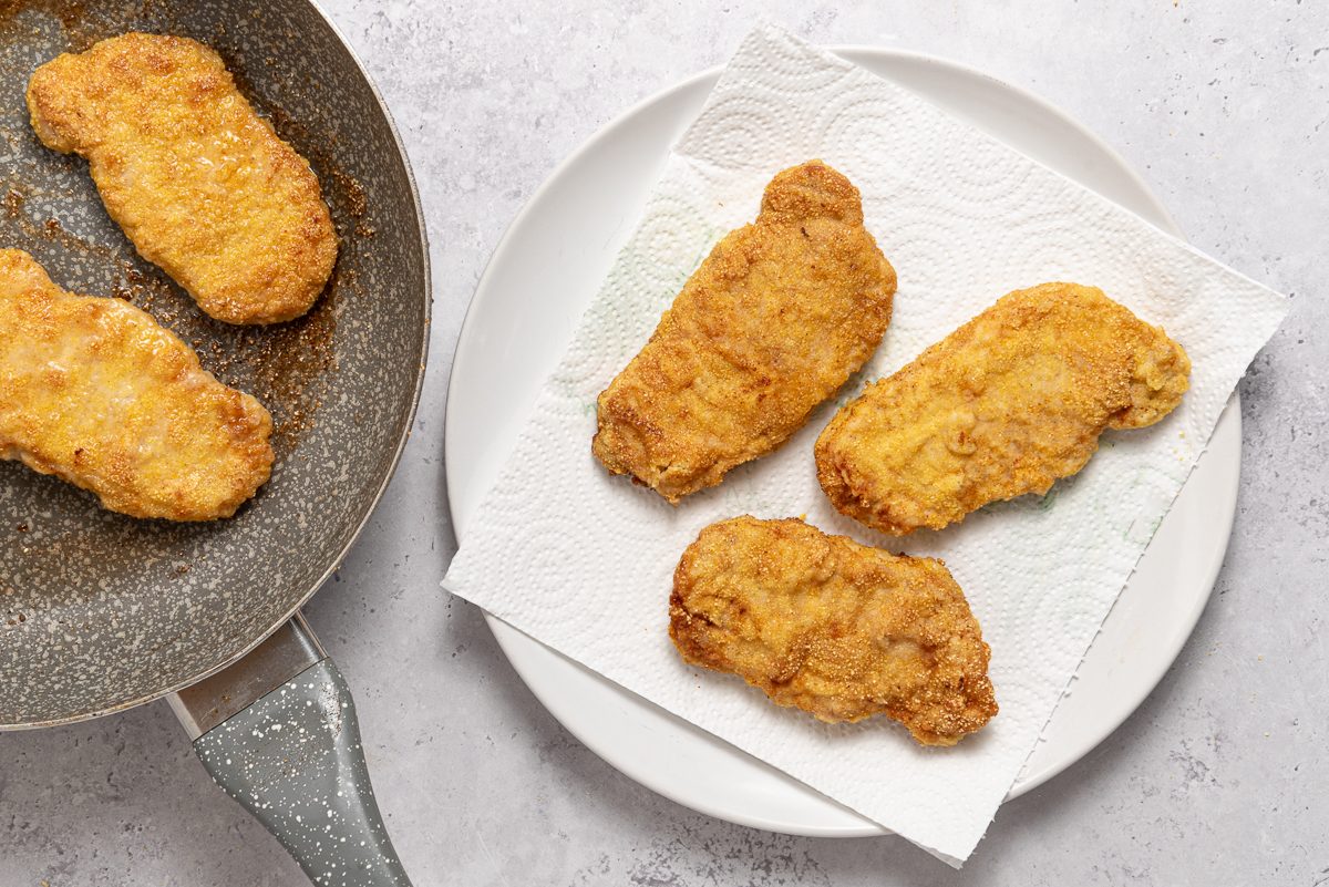 Cooked Breaded Pork Tenderloins