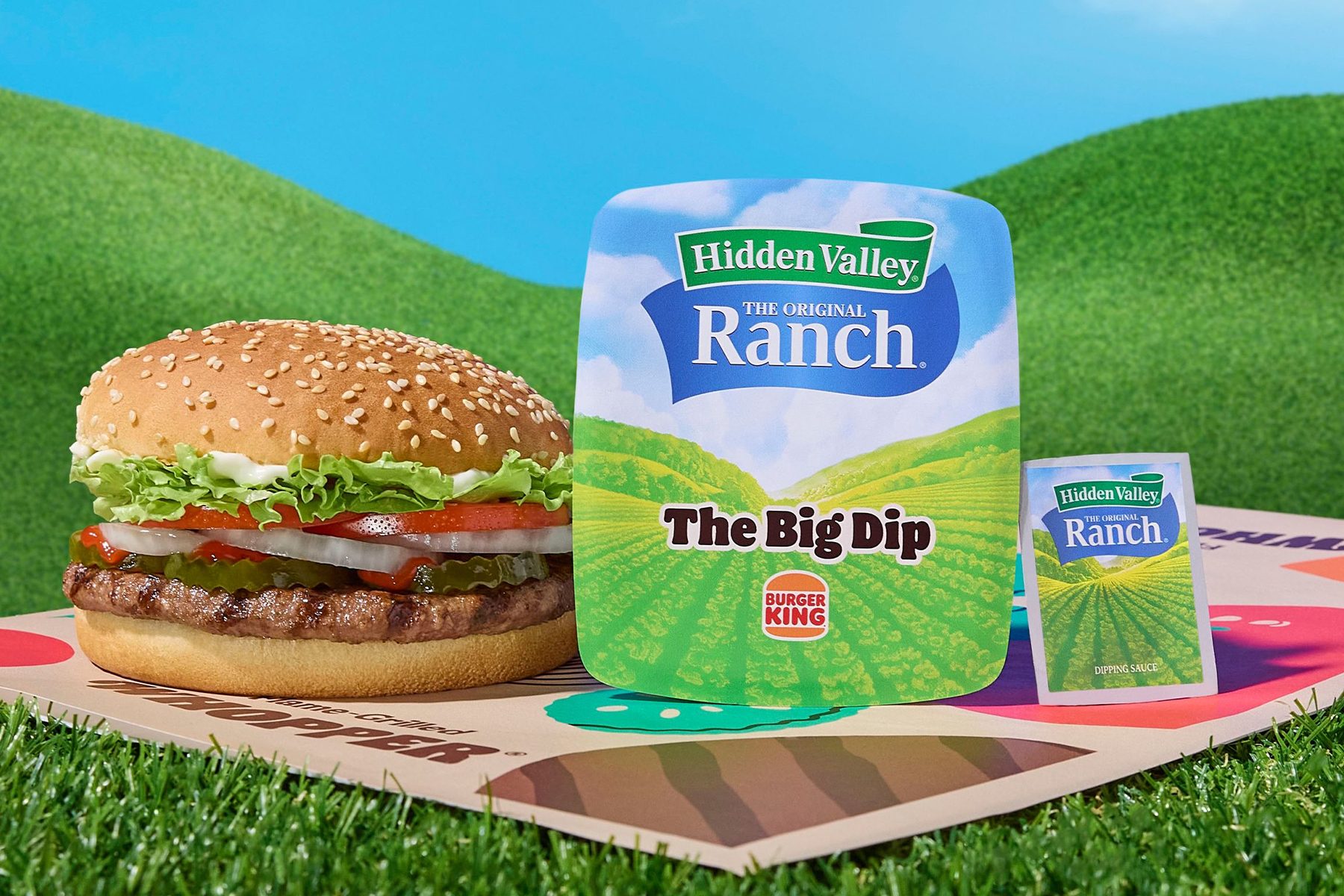 Burger King and Hidden Valley Just Teamed Up to Create a Massive Ranch Dip Cup