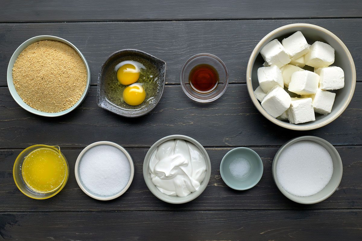 Overhead Shot Of Ingredients