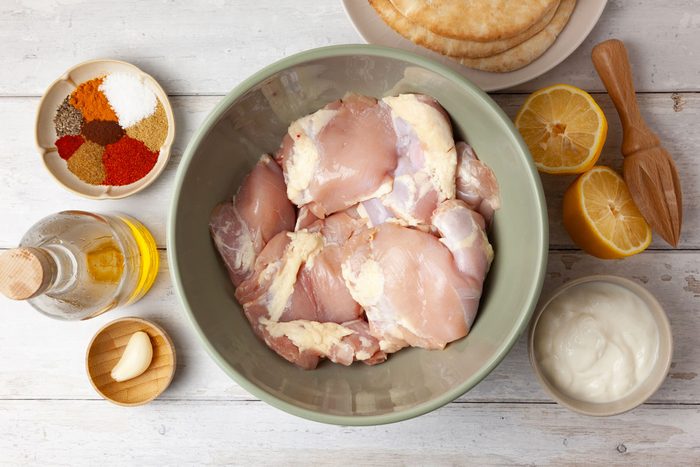 Ingredient shot of Taste of Home Chicken Shawarma