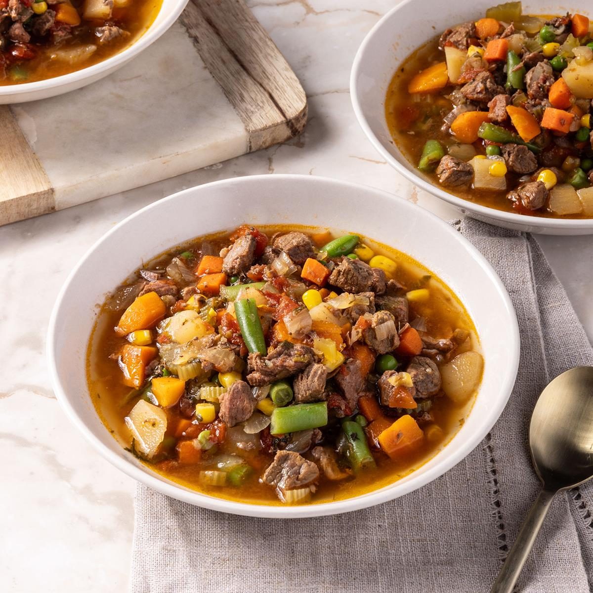 Slow-Cooker Vegetable Soup