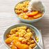 Easy Crockpot Peach Cobbler