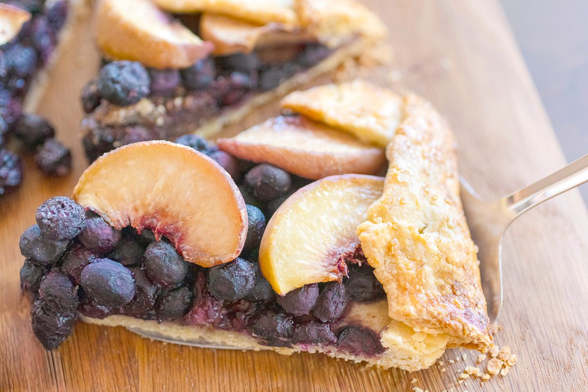 Blueberry And Peach Gallette Recipe Food Photography By Jackie Alpers For Taste Of Home