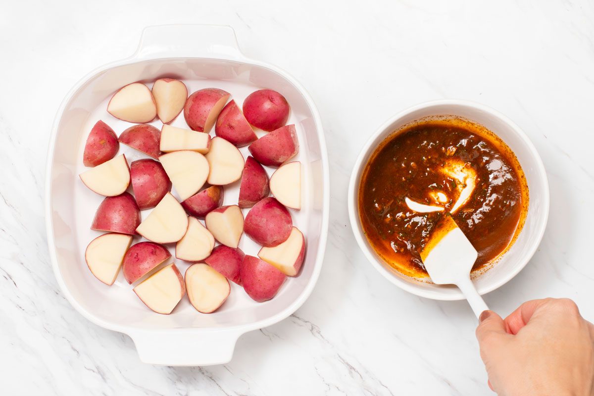 Garlic Butter Potatoes