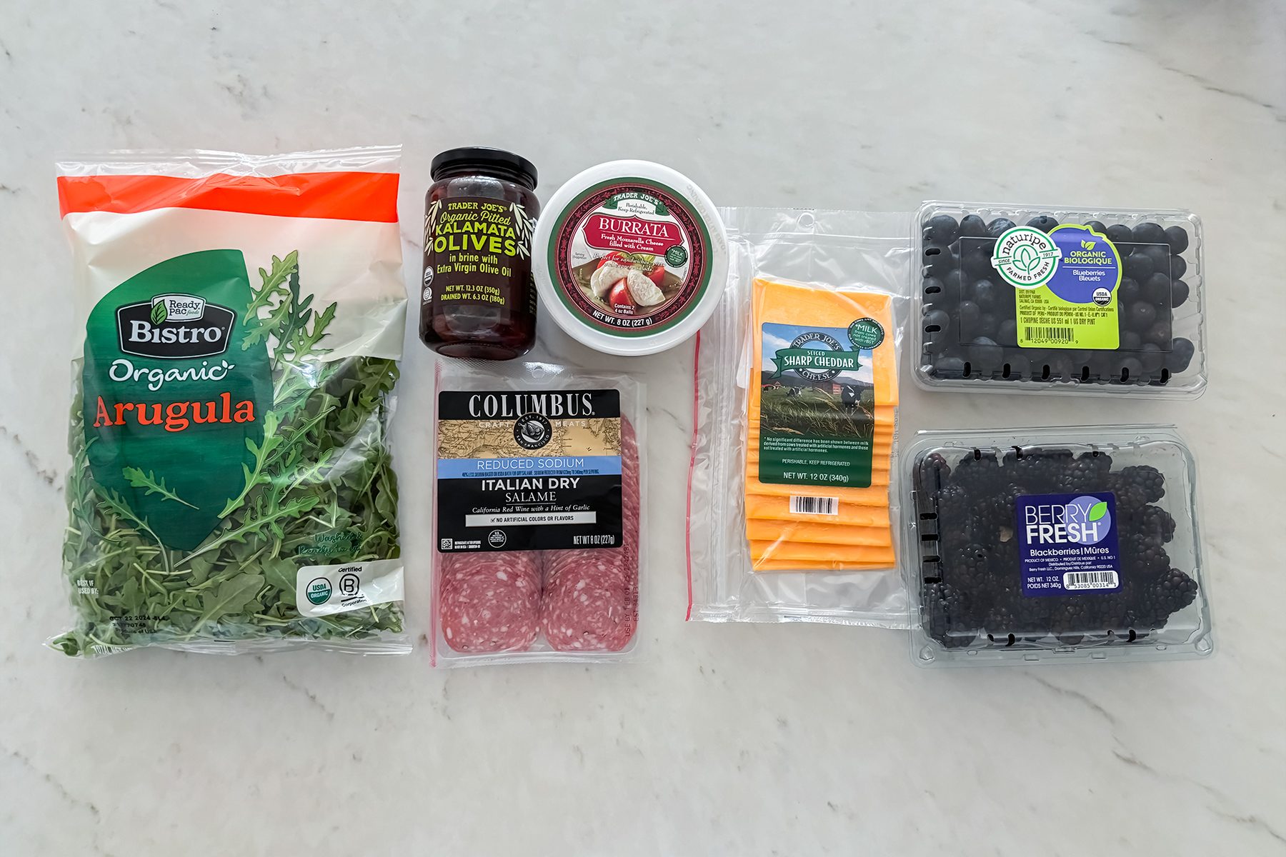 Ingredients for Boo Rata Board For Halloween