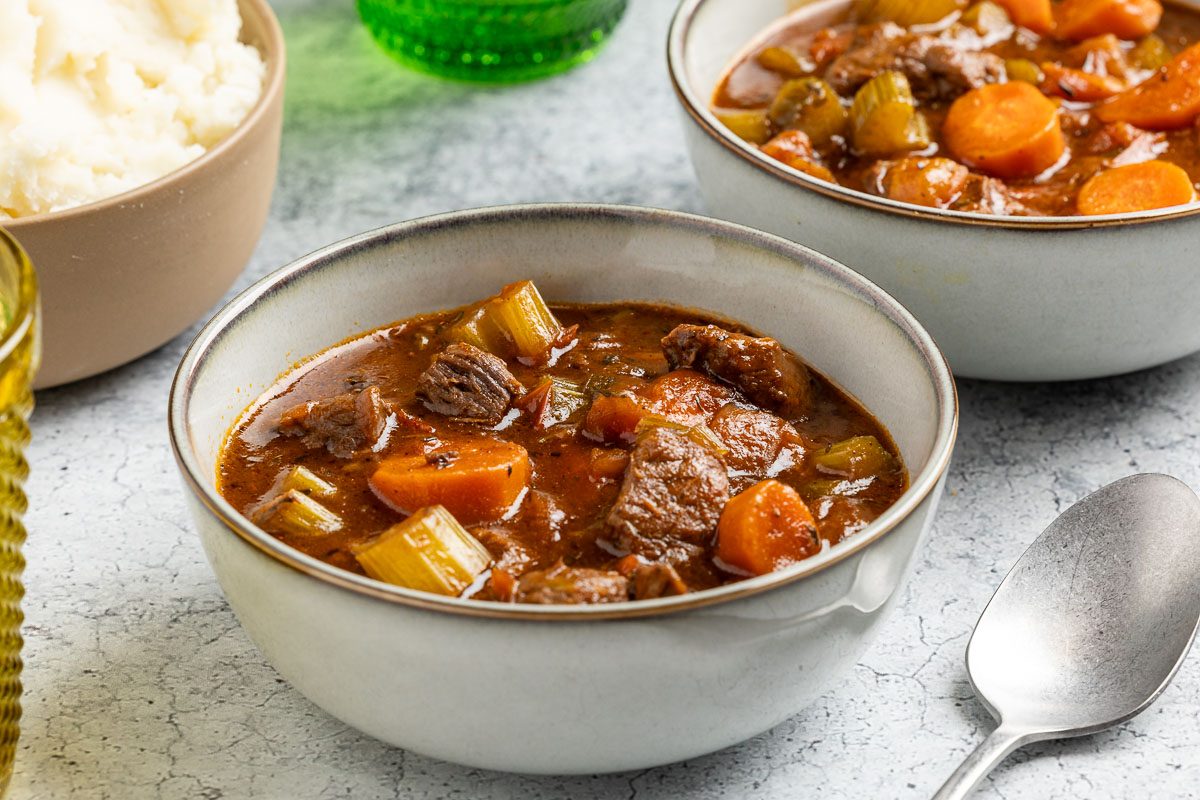 Jamaican Stew  In bowls