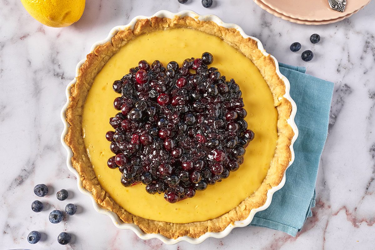 Lemon Blueberry Tart