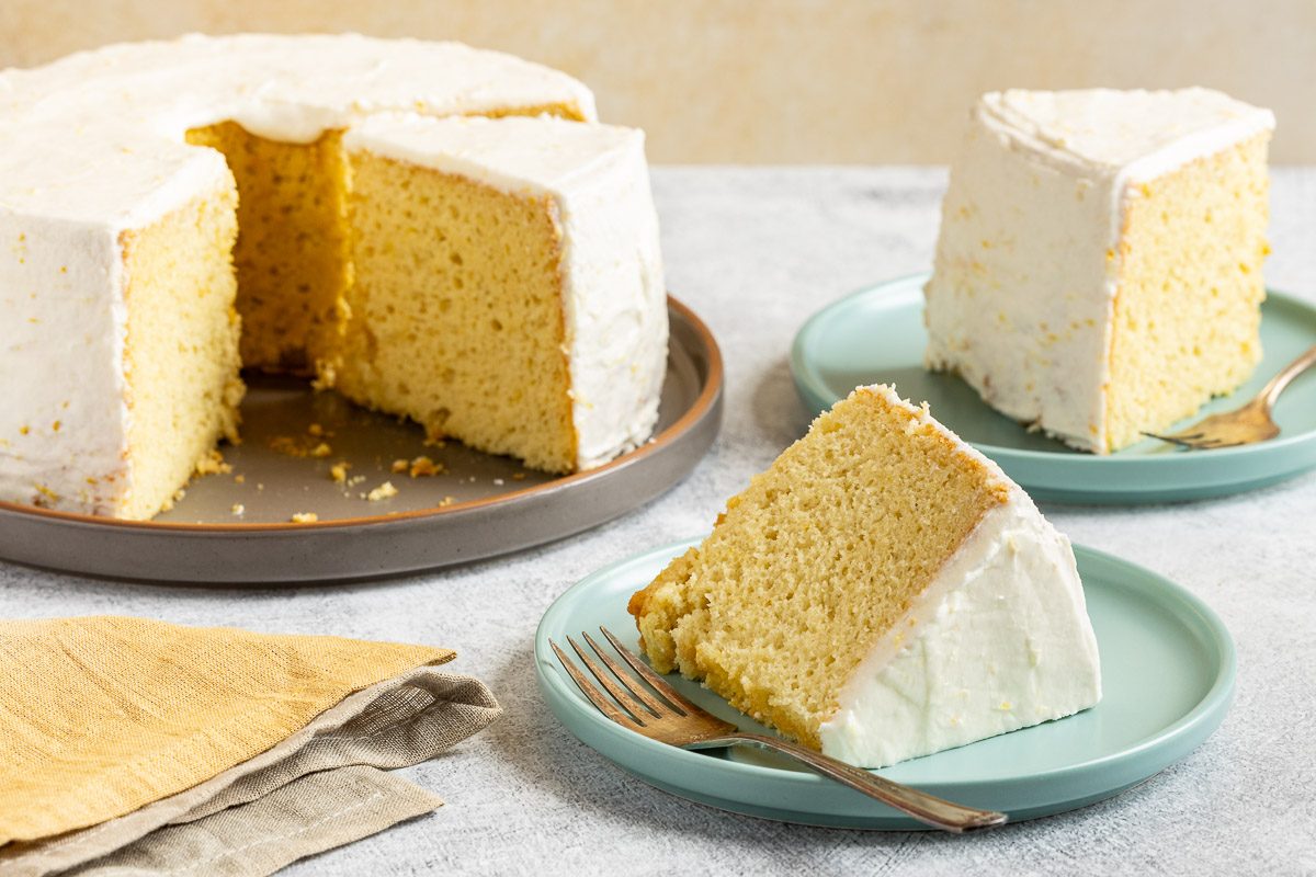 Lemon Chiffon Cake