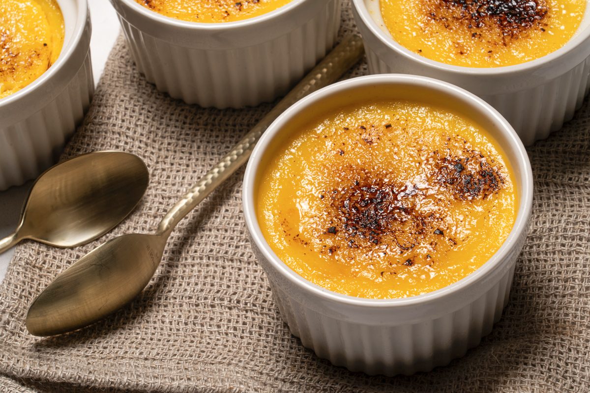 Lemon Creme Brulée served_ Photo by Orly Catz for Taste of Home