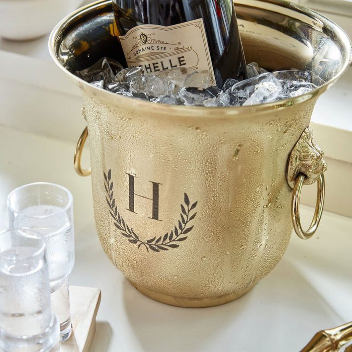 Monogrammed Ice Bucket