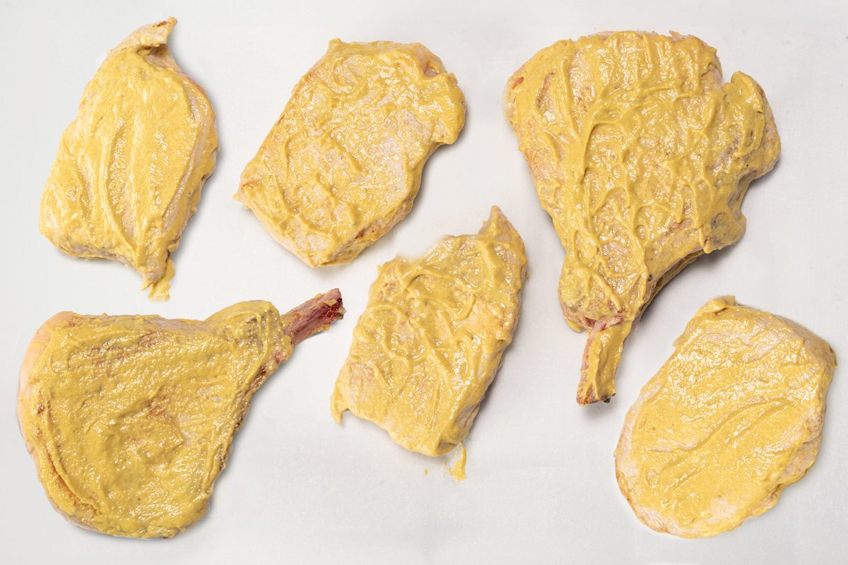 Mustard Pork Chops
