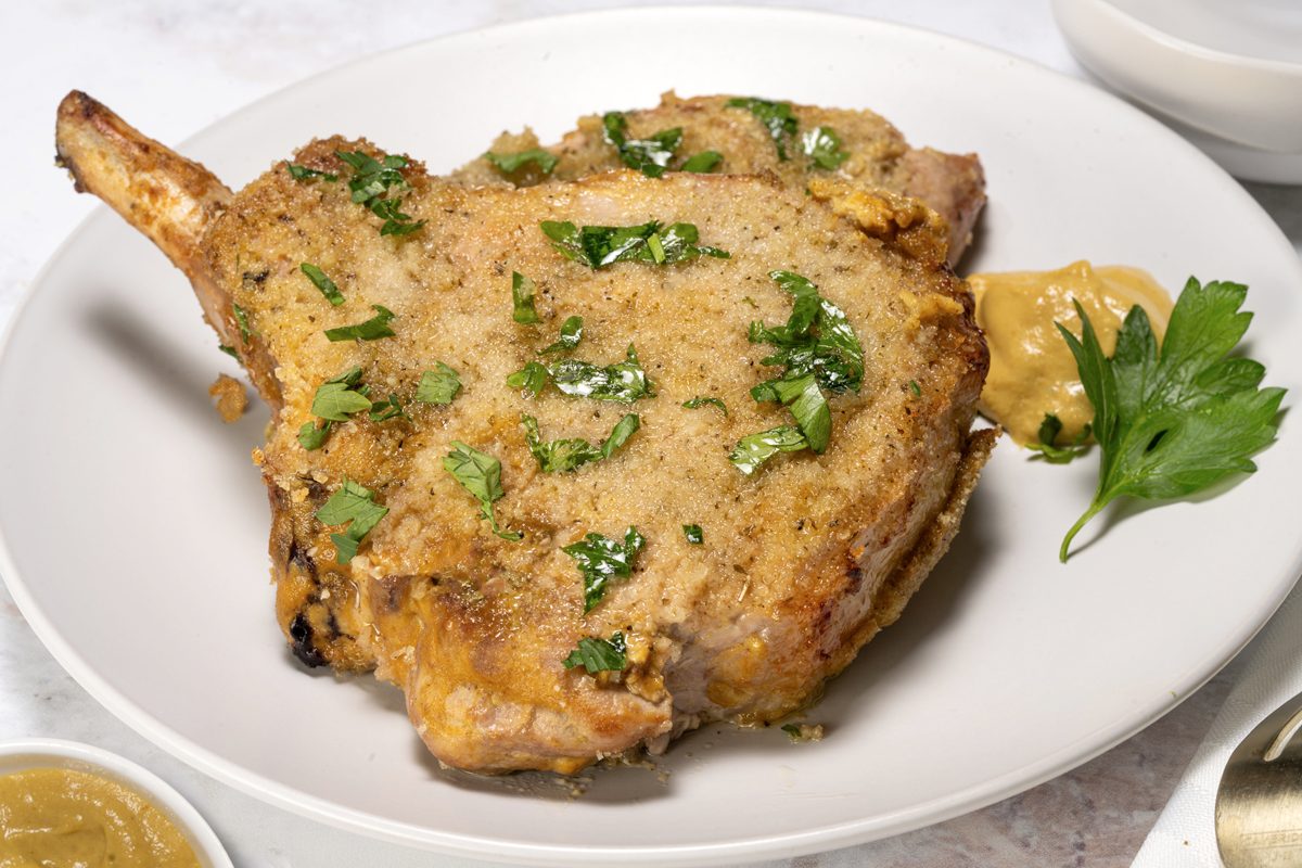 Mustard Pork Chops