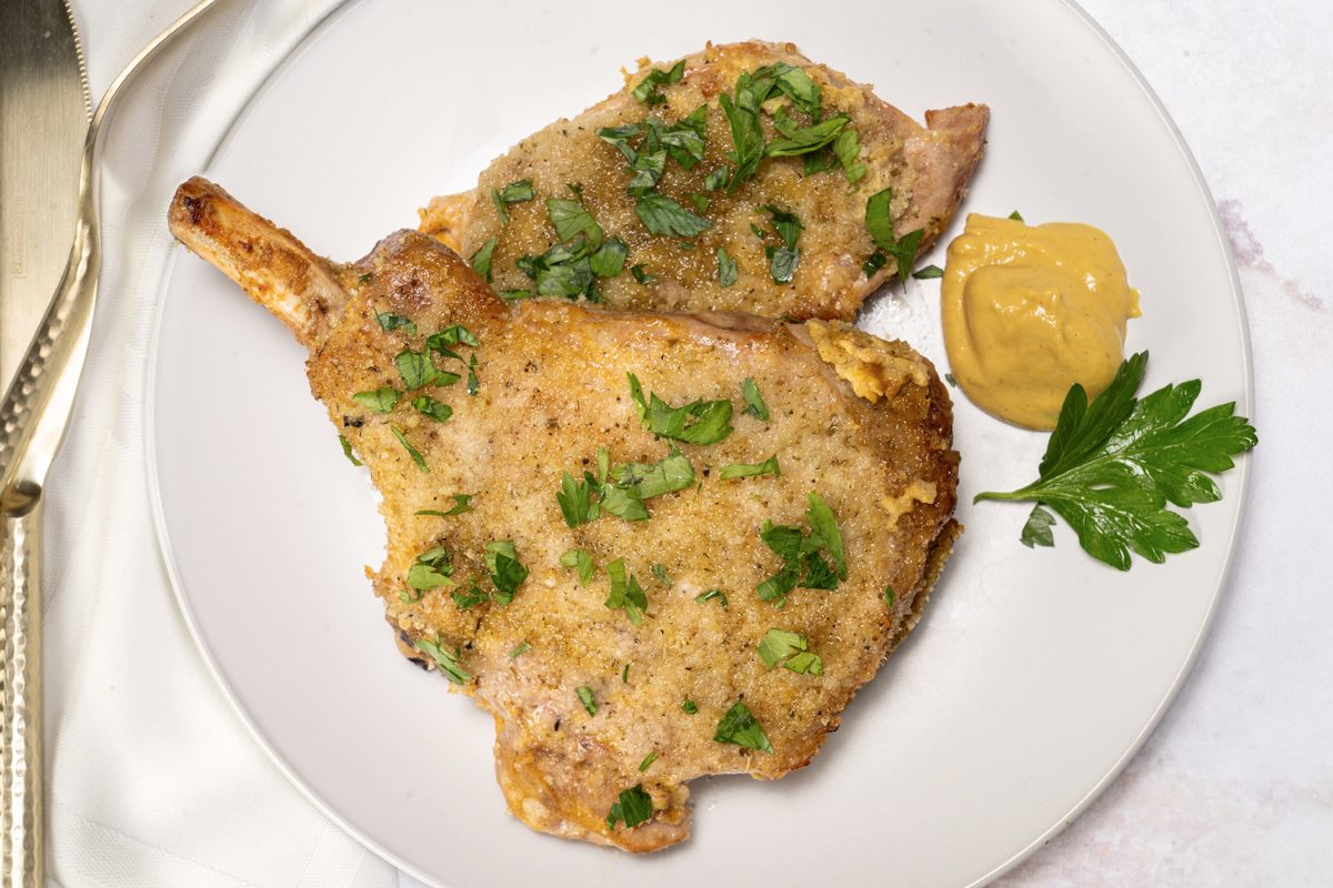 Mustard Pork Chops