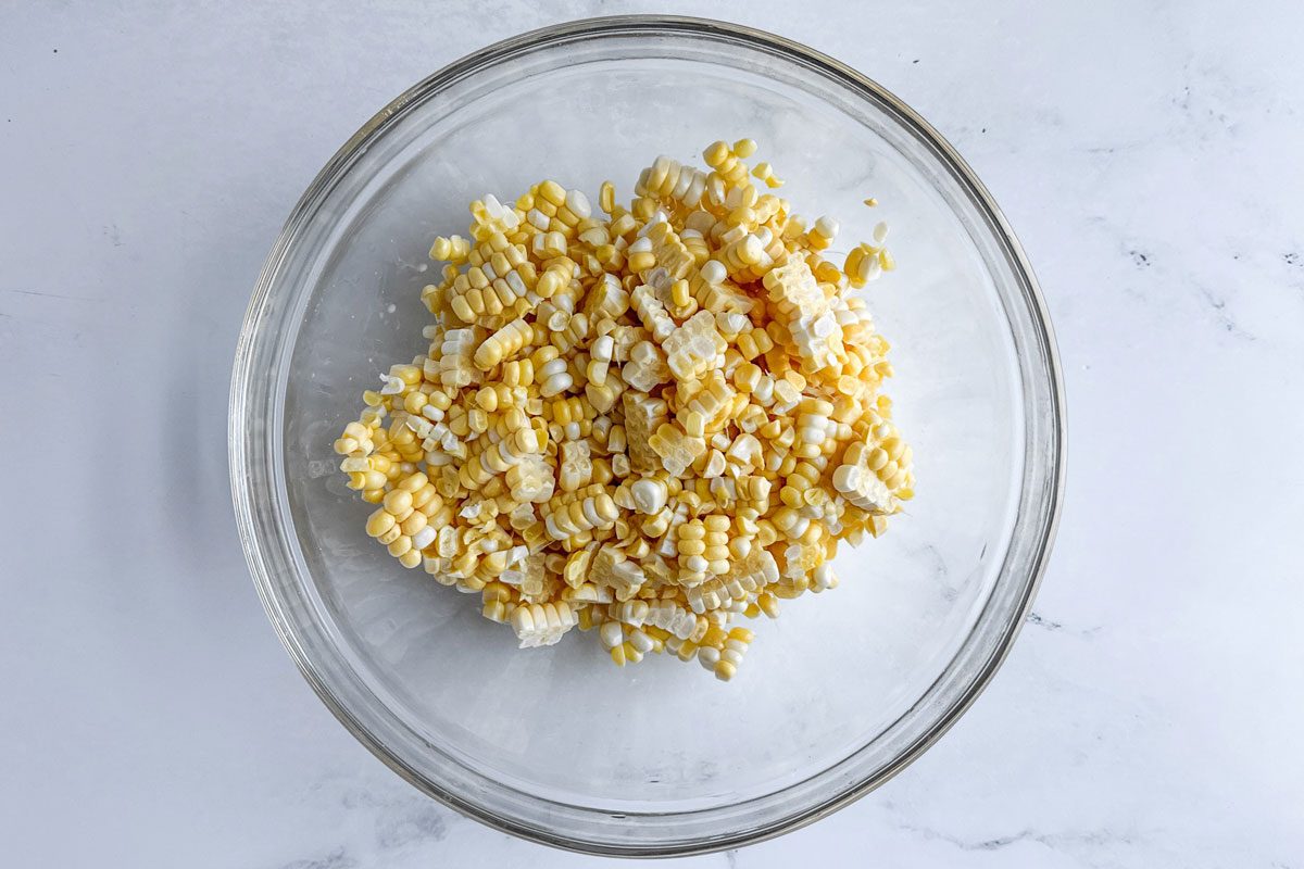 Corn Kernels For Taste Of Home Pickled Corn In A Glass Bowl