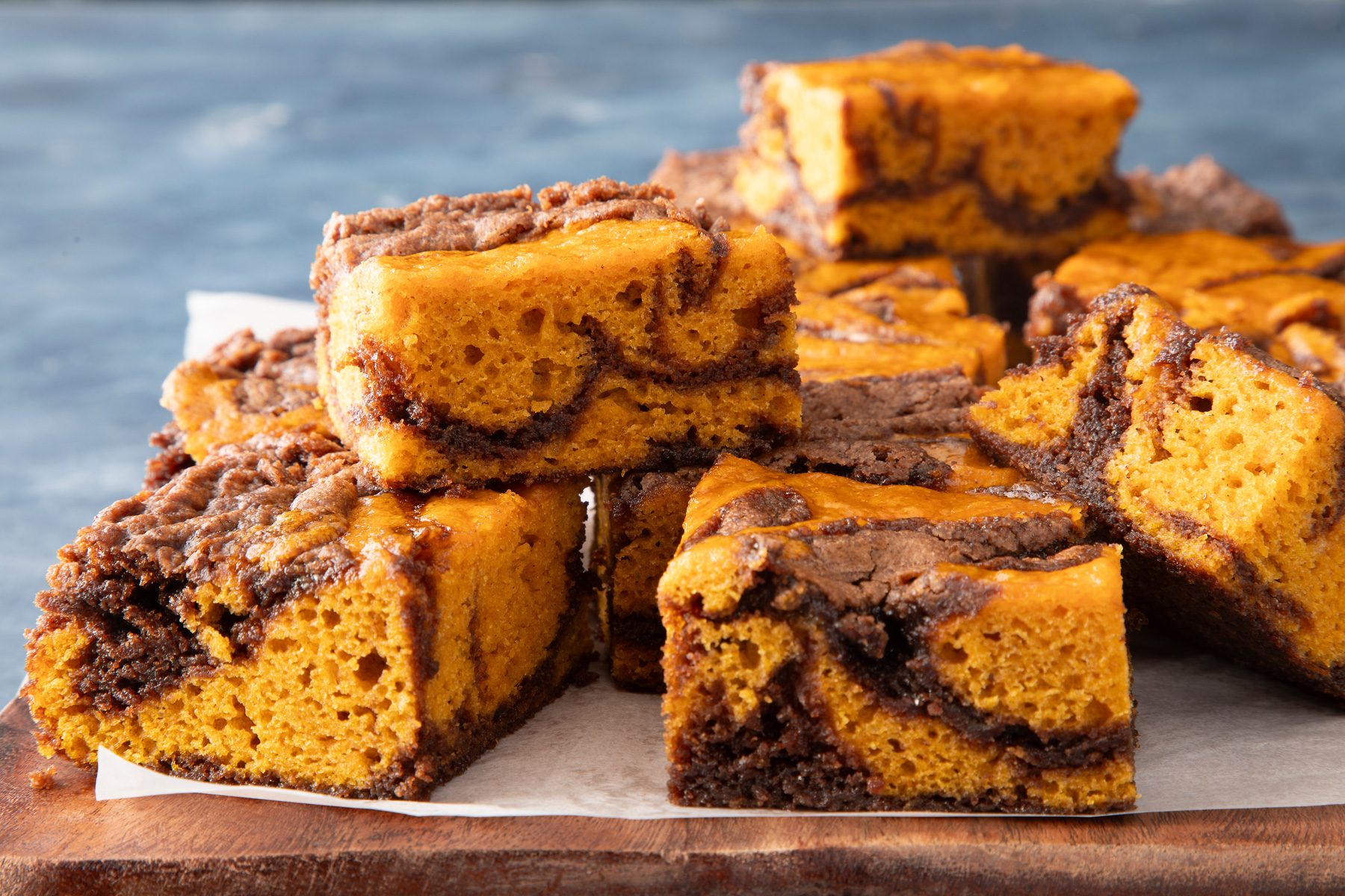 Pumpkin Brownies 
