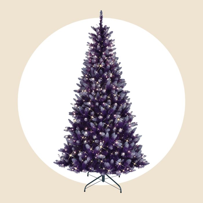 Purple Christmas Tree Ecomm Via Wayfair.com