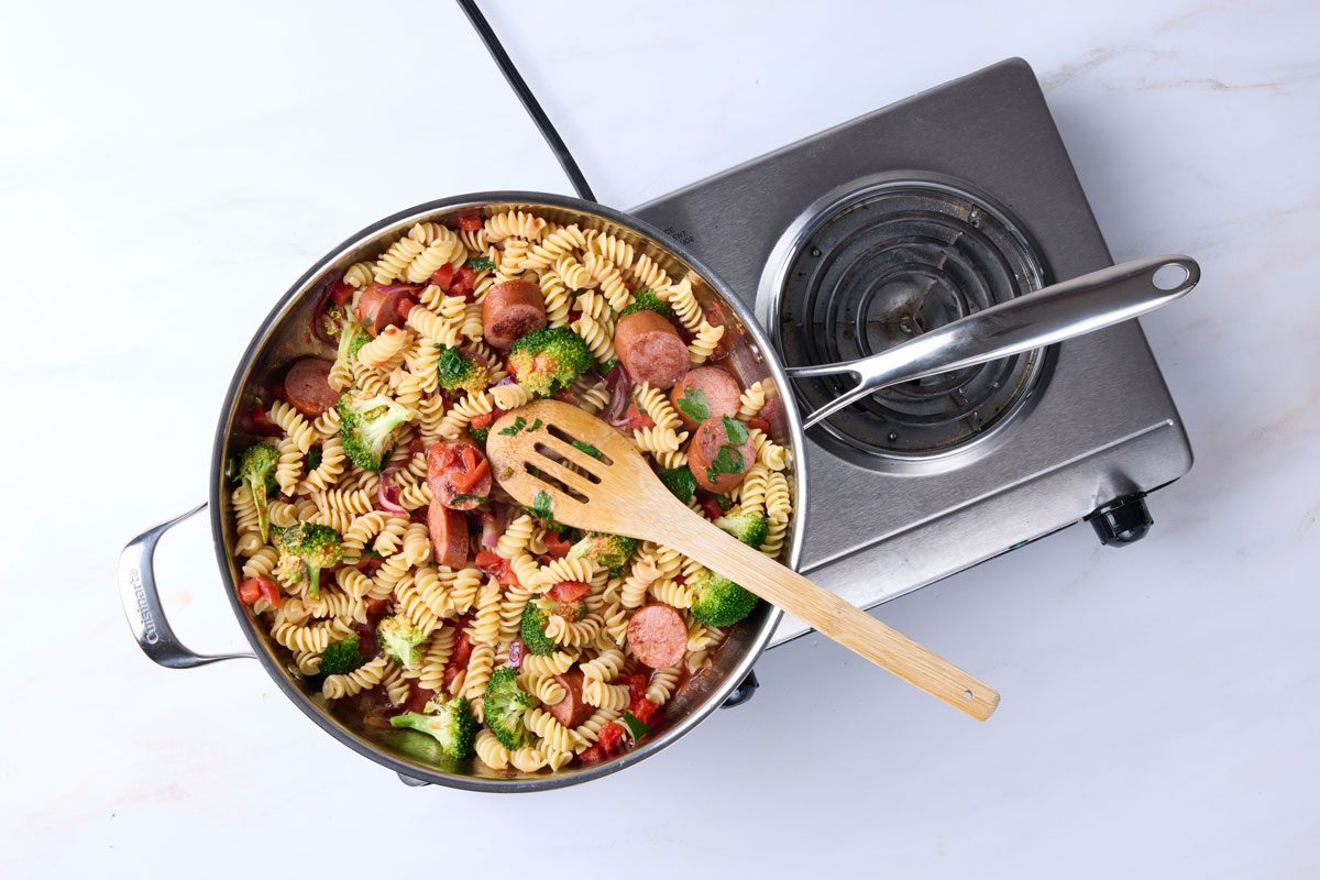 complete the tomato sauce