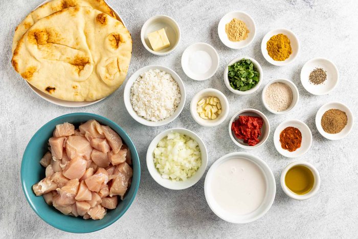 ingredients for Slow-Cooker Butter Chicken