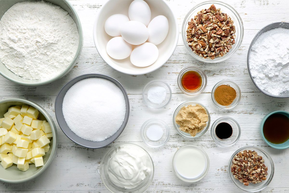 Overhead Shot Of Ingredients