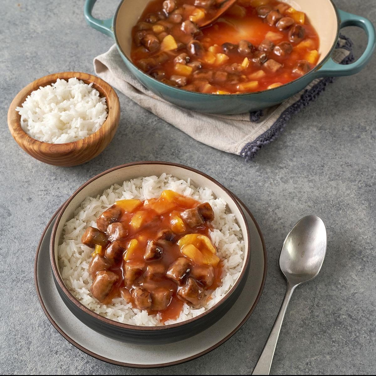 Sweet-and-Sour Sausage