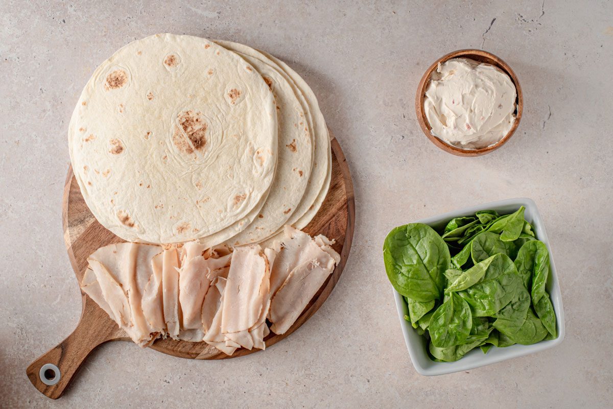 Turkey Pinwheels by Taste of Home