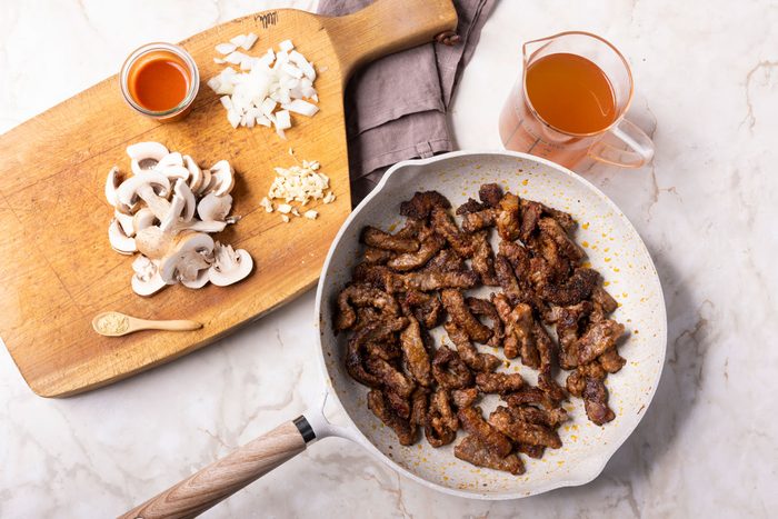 Step 2 of Taste of Home Beef Stroganoff