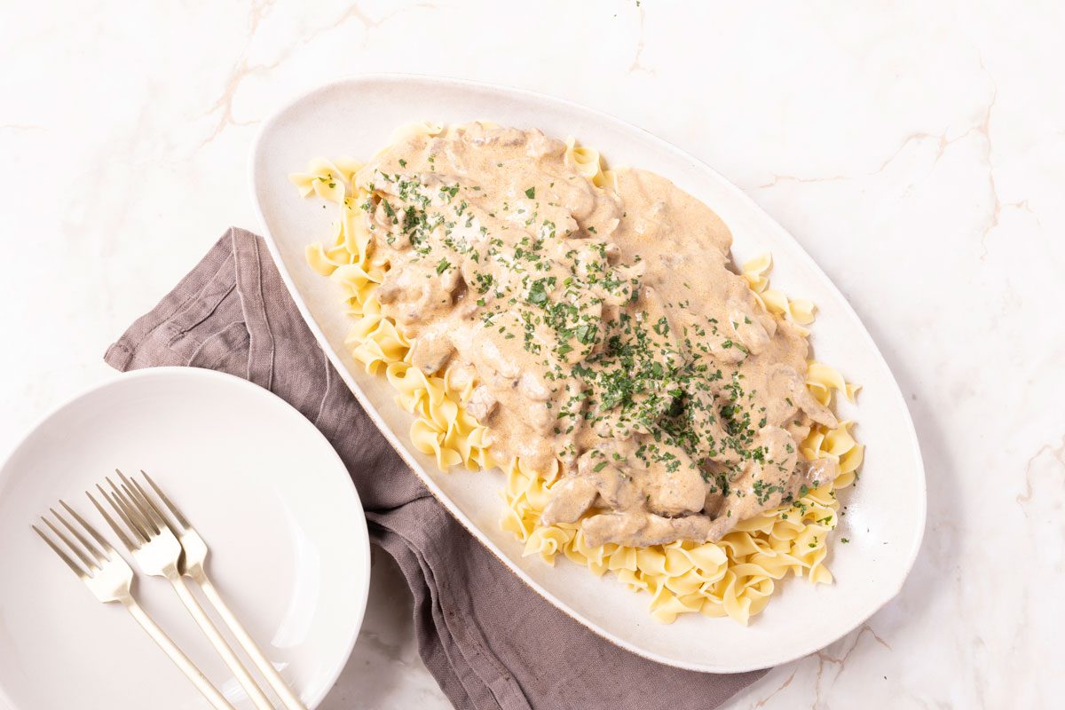 Taste of Home Beef Stroganoff (2450)