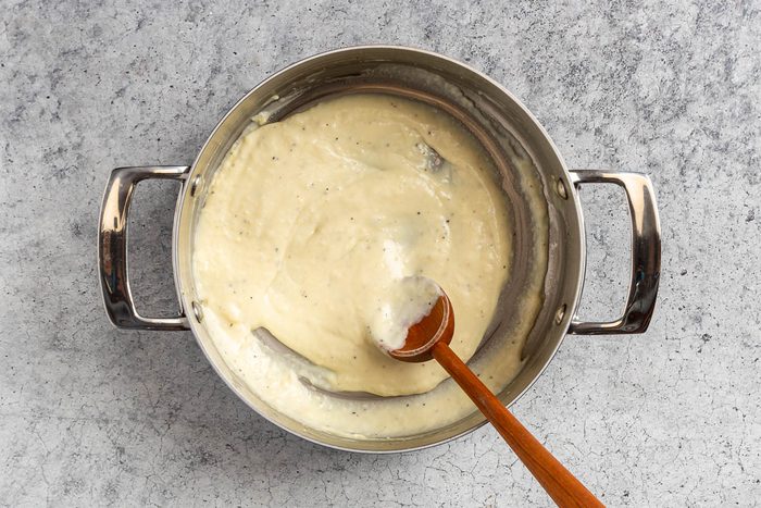 Taste of Home Chicken Croquettes photo of making the roux.