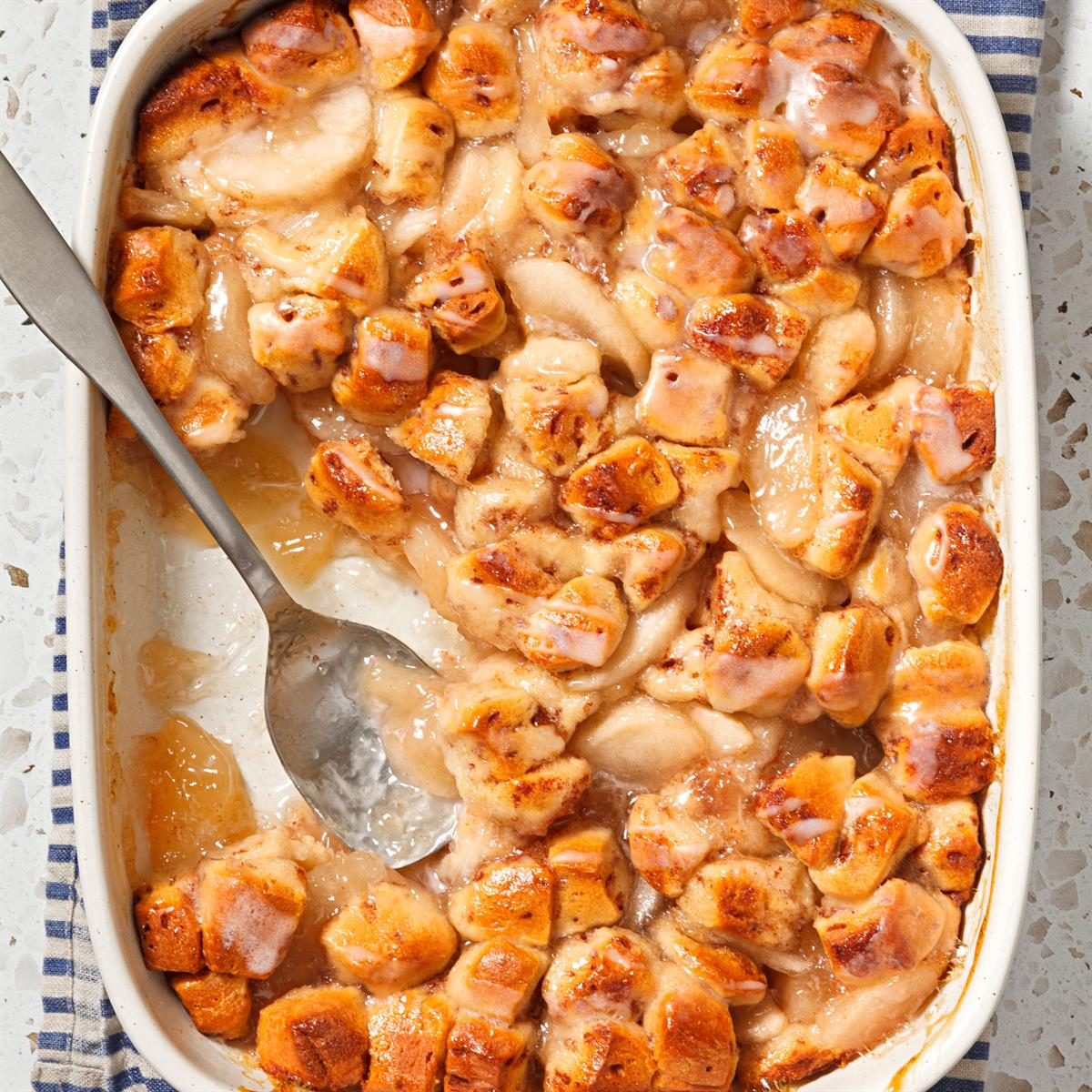 Cinnamon Rolls with Apple Pie Filling